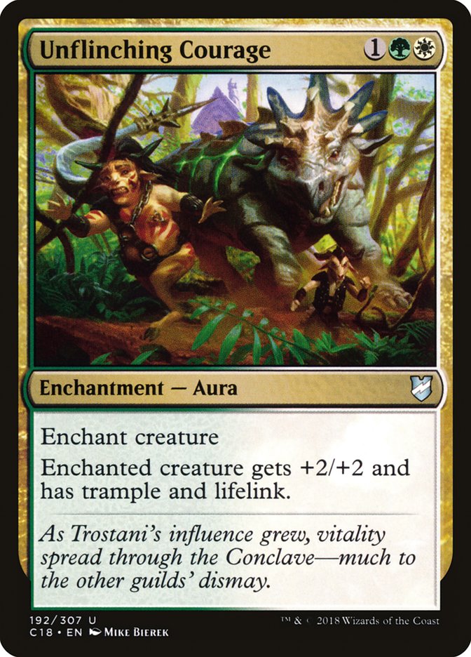 Unflinching Courage [Commander 2018] | Black Swamp Games
