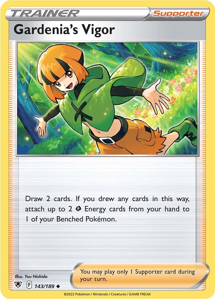 Gardenia's Vigor (143/189) [Sword & Shield: Astral Radiance] | Black Swamp Games