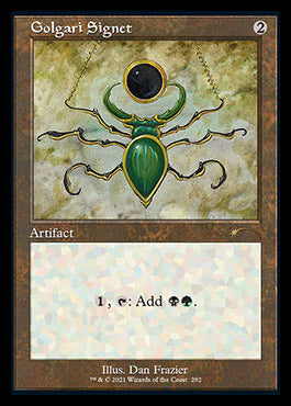 Golgari Signet (Retro) [Secret Lair Drop Series] | Black Swamp Games