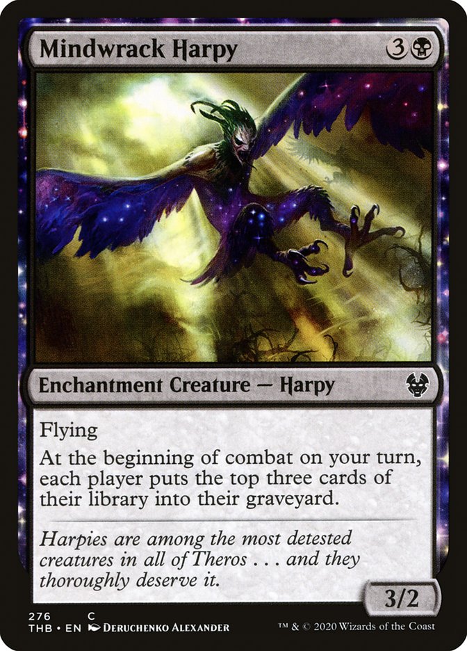 Mindwrack Harpy [Theros Beyond Death] | Black Swamp Games