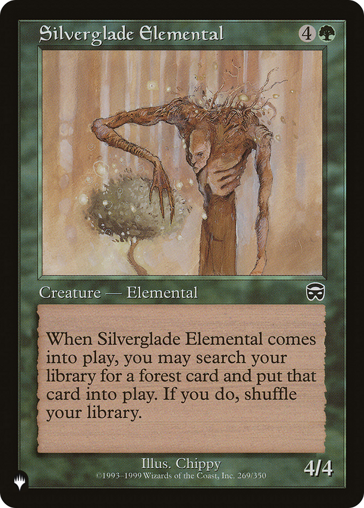 Silverglade Elemental [The List Reprints] | Black Swamp Games