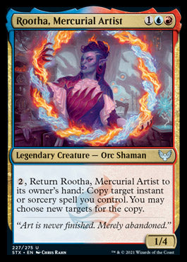 Rootha, Mercurial Artist [Strixhaven: School of Mages] | Black Swamp Games