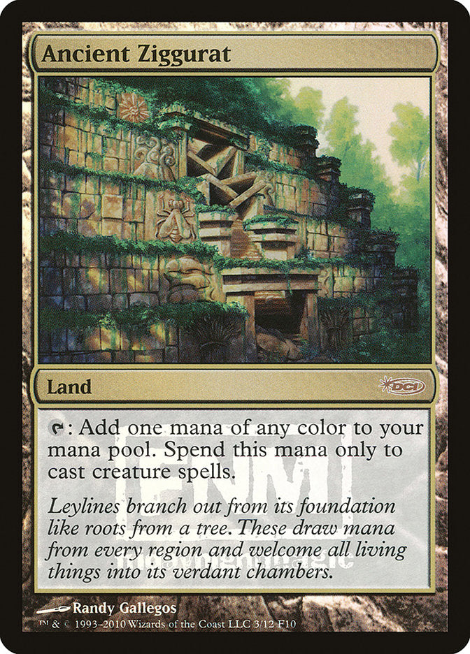 Ancient Ziggurat [Friday Night Magic 2010] | Black Swamp Games