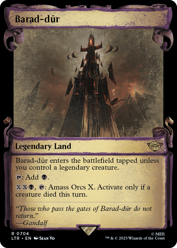 Barad-dur [The Lord of the Rings: Tales of Middle-Earth Showcase Scrolls] | Black Swamp Games