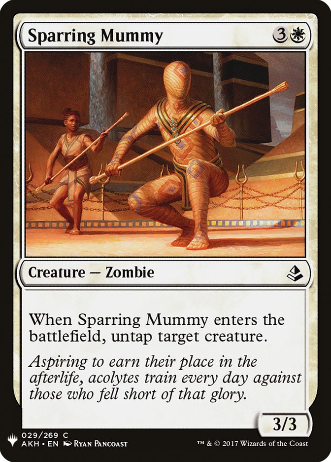 Sparring Mummy [Mystery Booster] | Black Swamp Games