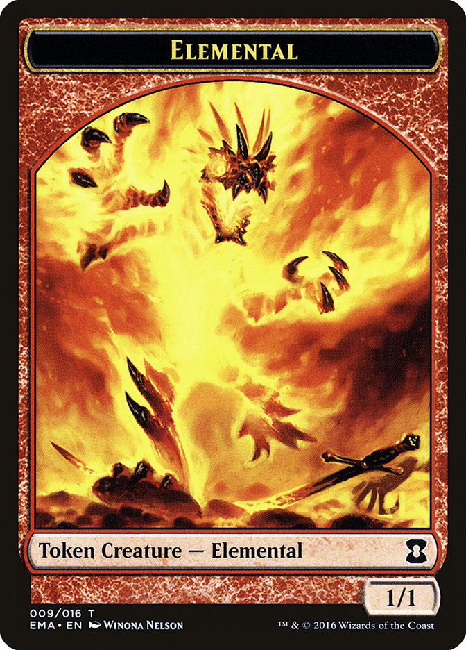 Elemental Token (009/016) [Eternal Masters Tokens] | Black Swamp Games