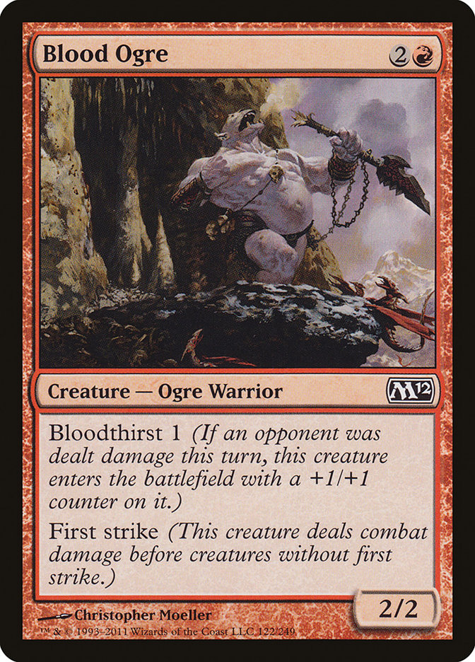 Blood Ogre [Magic 2012] | Black Swamp Games