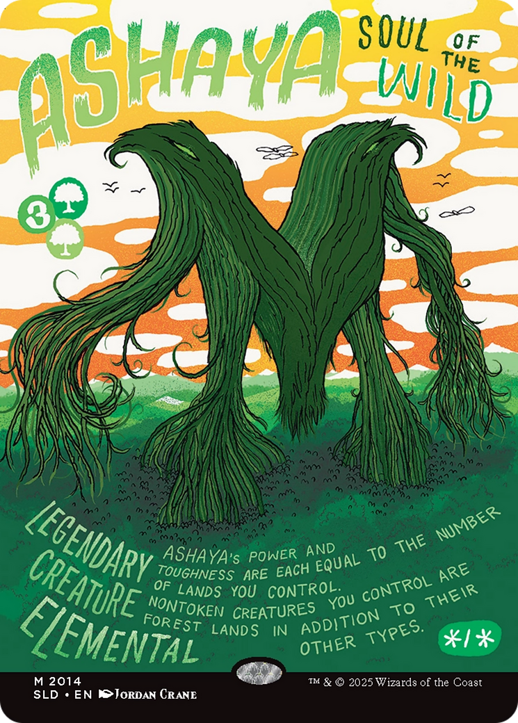 Ashaya, Soul of the Wild [Secret Lair Drop Series] | Black Swamp Games