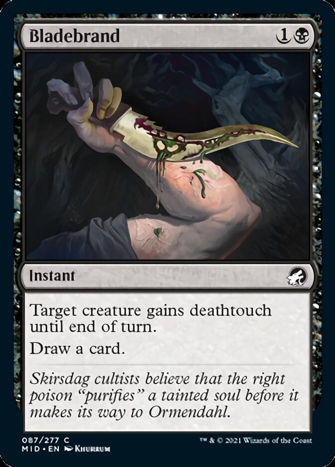 Bladebrand [Innistrad: Midnight Hunt] | Black Swamp Games