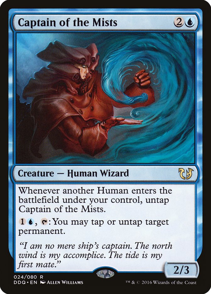 Captain of the Mists [Duel Decks: Blessed vs. Cursed] | Black Swamp Games