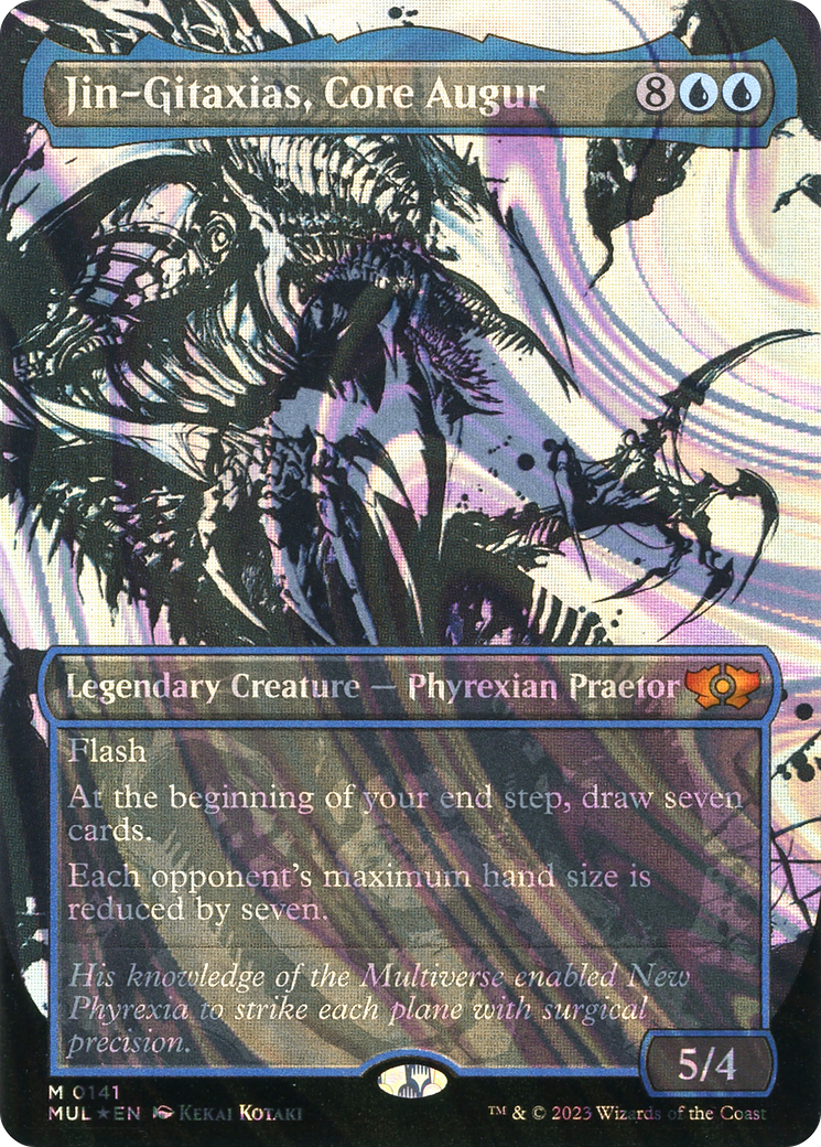 Jin-Gitaxias, Core Augur (Halo Foil) [Multiverse Legends] | Black Swamp Games