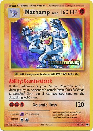 Machamp (59/108) (XY Evolutions Prerelease) [XY: Black Star Promos] | Black Swamp Games