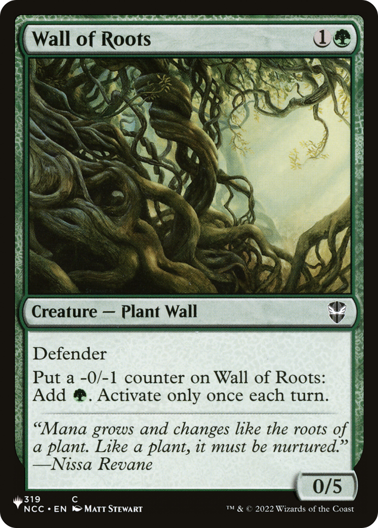 Wall of Roots [The List] | Black Swamp Games