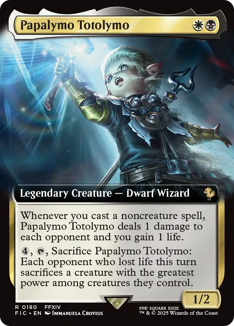 Papalymo Totolymo (Extended Art) [FINAL FANTASY Commander] | Black Swamp Games