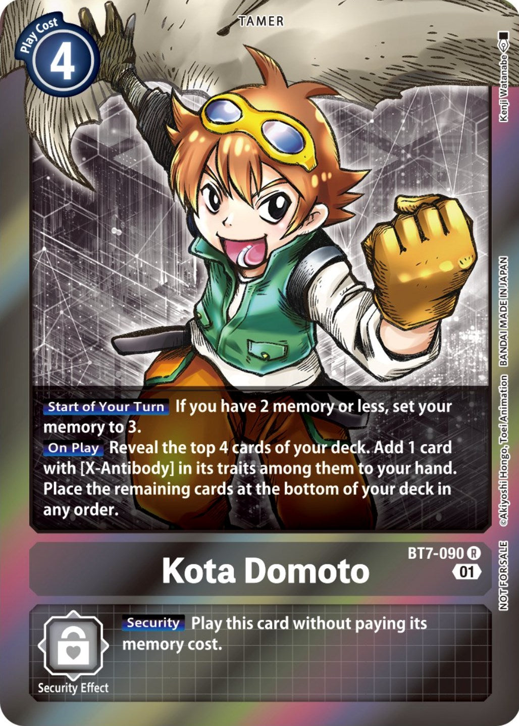 Kota Domoto [BT7-090] (Event Pack 4) [Next Adventure Promos] | Black Swamp Games