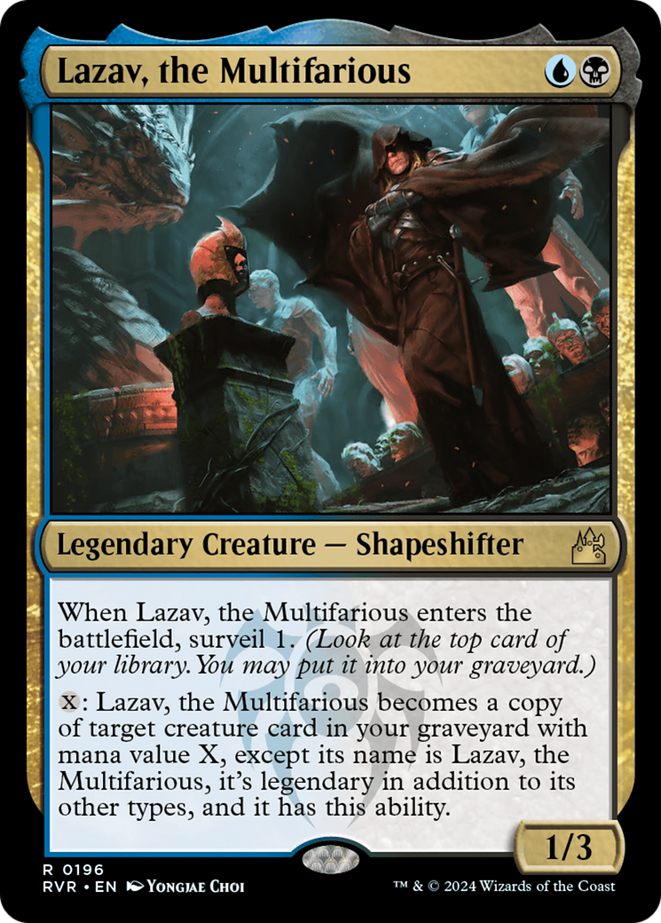 Lazav, the Multifarious [Ravnica Remastered] | Black Swamp Games