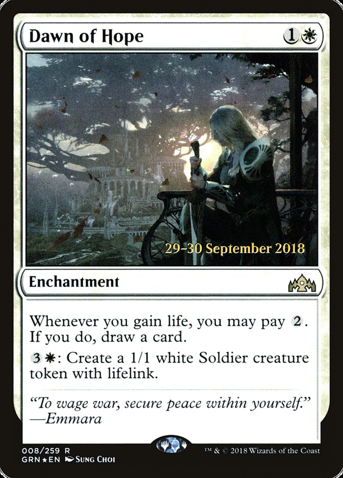 Dawn of Hope [Guilds of Ravnica Prerelease Promos] | Black Swamp Games