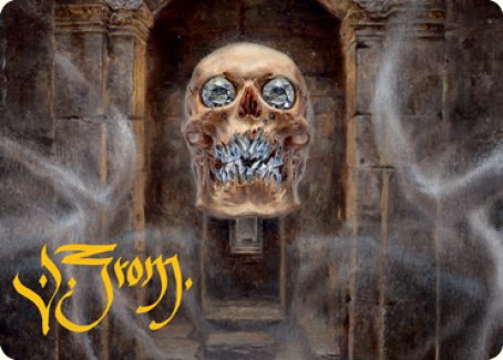 Demilich Art Card (Gold-Stamped Signature) [Dungeons & Dragons: Adventures in the Forgotten Realms Art Series] | Black Swamp Games