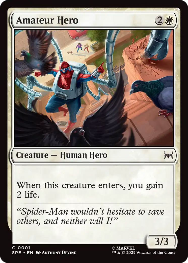Amateur Hero [Marvel's Spider-Man: Eternal-Legal] | Black Swamp Games