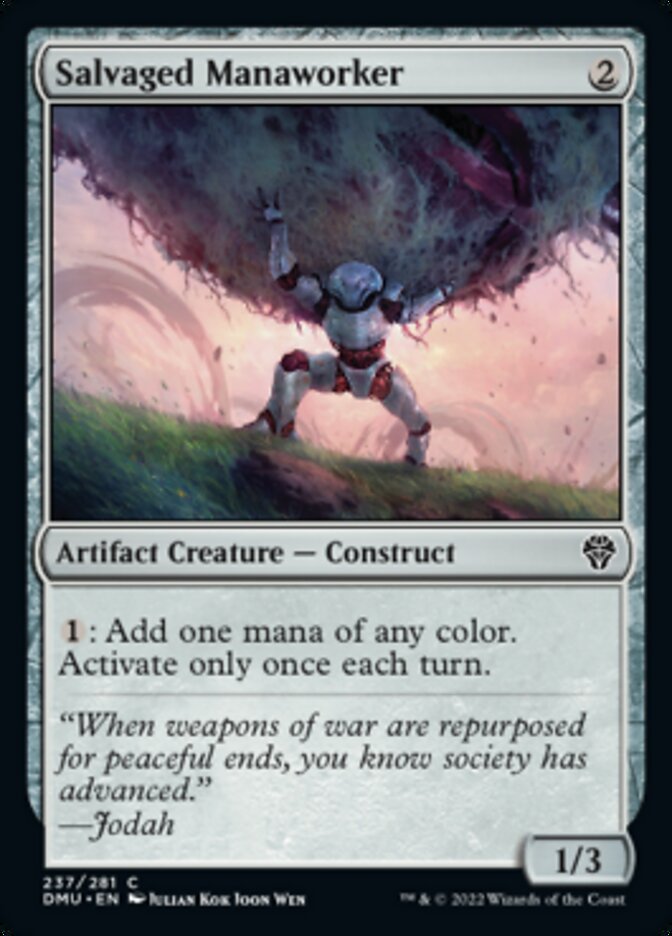 Salvaged Manaworker [Dominaria United] | Black Swamp Games