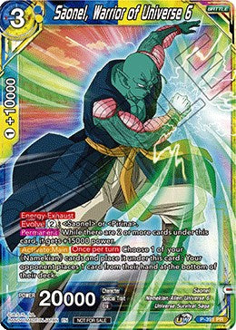 Saonel, Warrior of Universe 6 (Tournament Pack Vol. 8) (P-391) [Tournament Promotion Cards] | Black Swamp Games