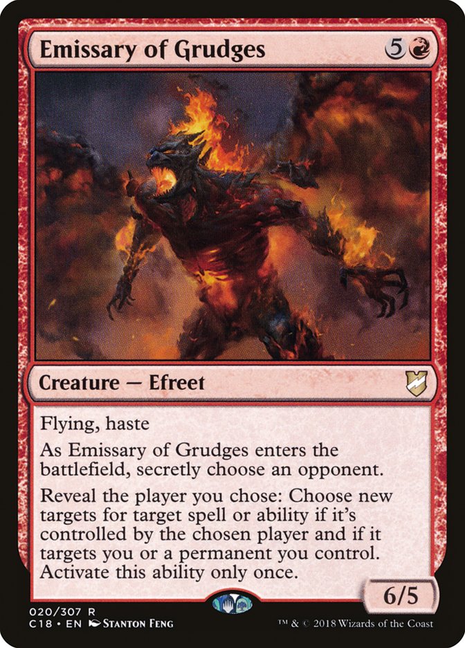 Emissary of Grudges [Commander 2018] | Black Swamp Games
