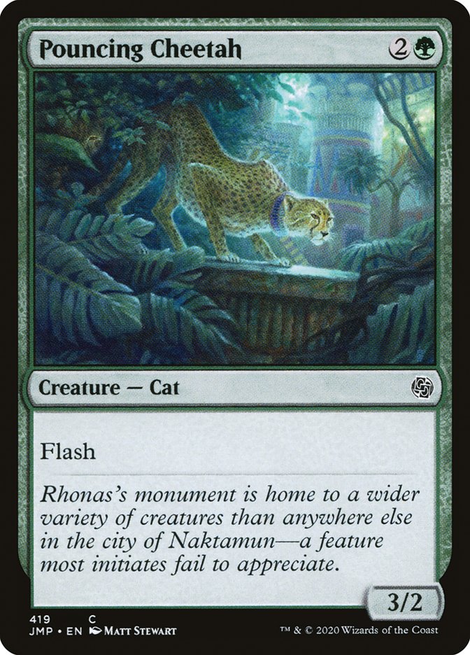 Pouncing Cheetah [Jumpstart] | Black Swamp Games