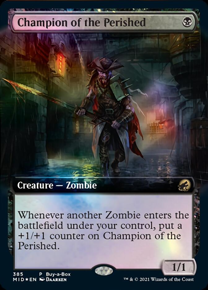 Champion of the Perished (Buy-A-Box) [Innistrad: Midnight Hunt] | Black Swamp Games