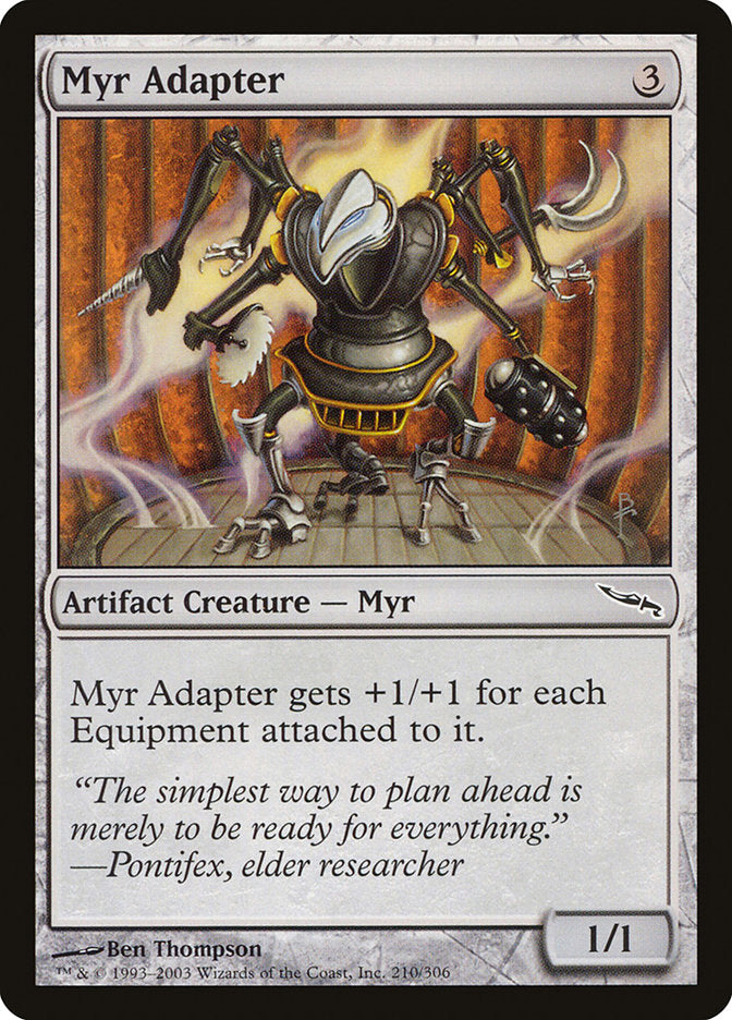 Myr Adapter [Mirrodin] | Black Swamp Games