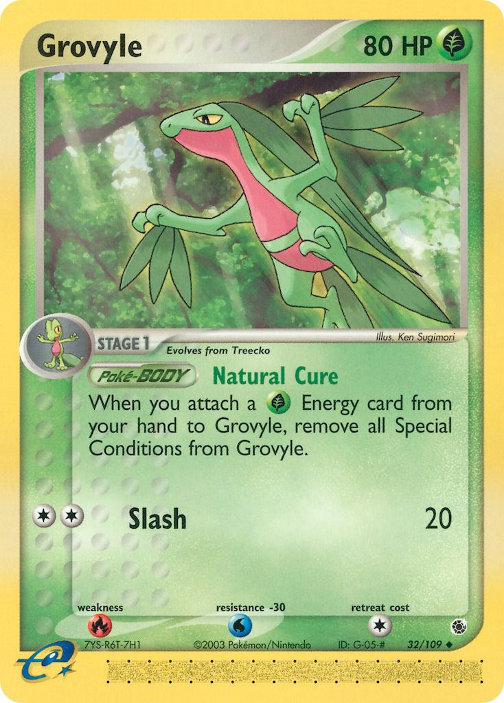 Grovyle (32/109) [EX: Ruby & Sapphire] | Black Swamp Games