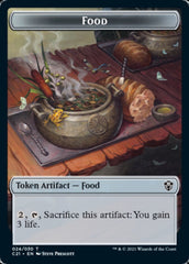 Food // Pest Double-Sided Token [Commander 2021 Tokens] | Black Swamp Games