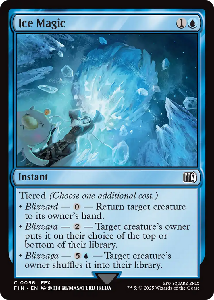 Ice Magic [FINAL FANTASY] | Black Swamp Games