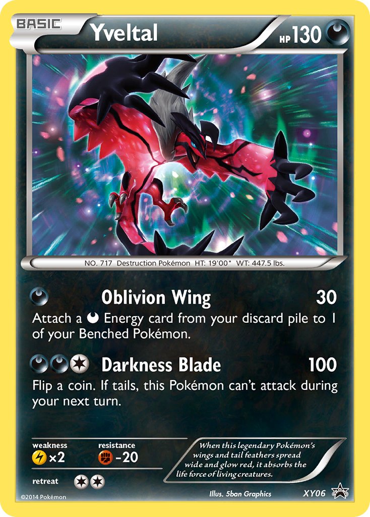 Yveltal (XY06) [XY: Black Star Promos] | Black Swamp Games