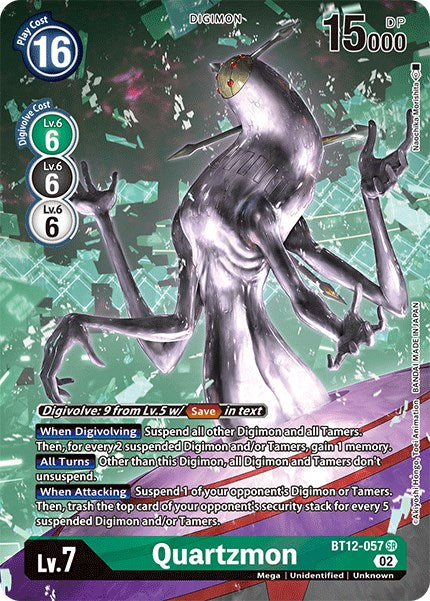 Quartzmon [BT12-057] (Alternate Art) [Across Time] | Black Swamp Games