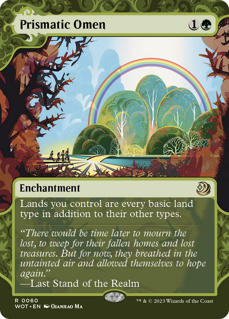 Prismatic Omen [Wilds of Eldraine: Enchanting Tales] | Black Swamp Games