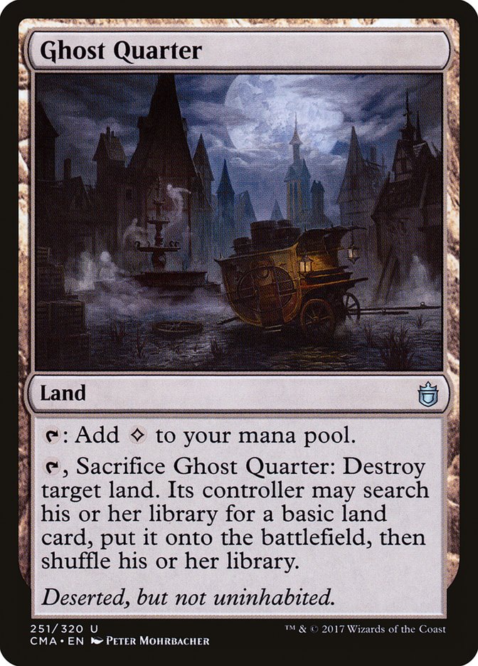 Ghost Quarter [Commander Anthology] | Black Swamp Games