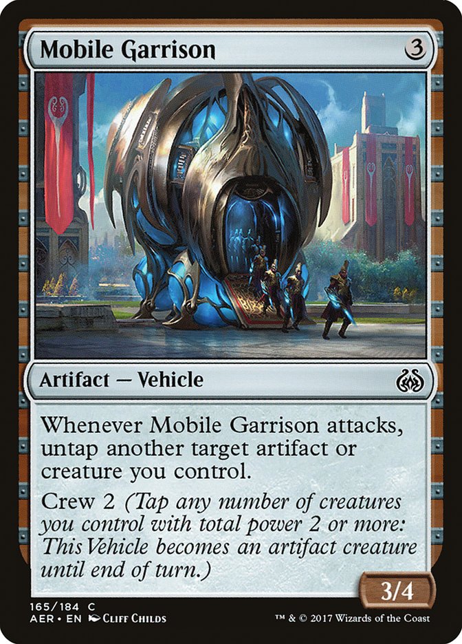 Mobile Garrison [Aether Revolt] | Black Swamp Games