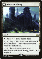 Westvale Abbey // Ormendahl, Profane Prince [Shadows over Innistrad Prerelease Promos] | Black Swamp Games