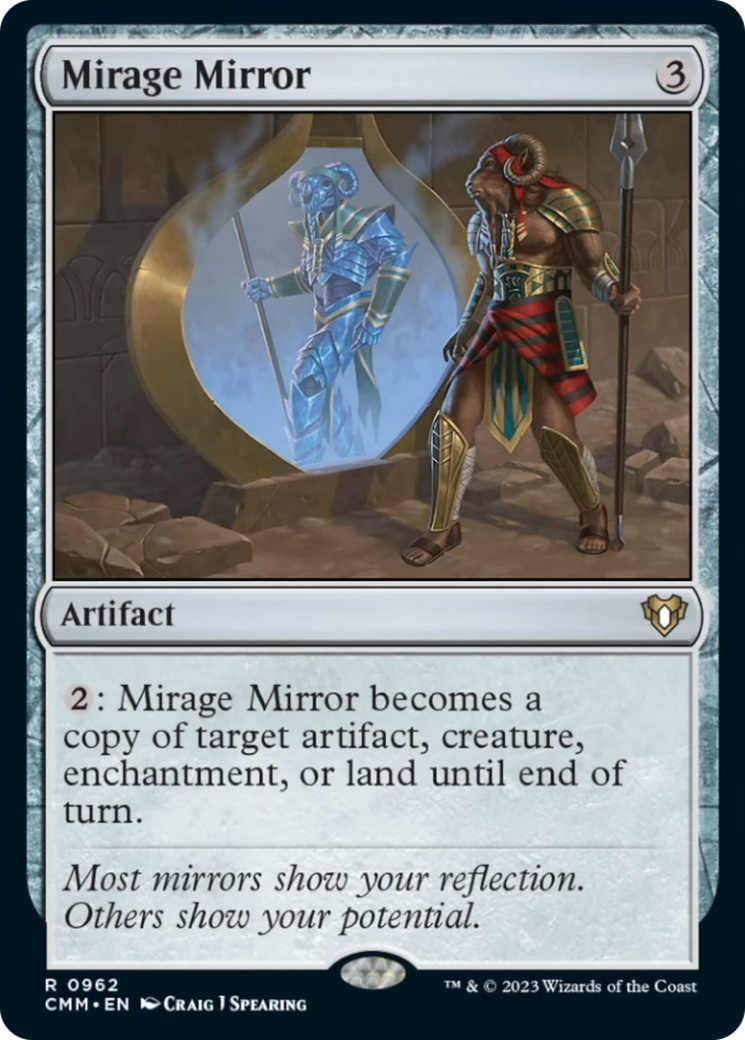 Mirage Mirror [Commander Masters] | Black Swamp Games