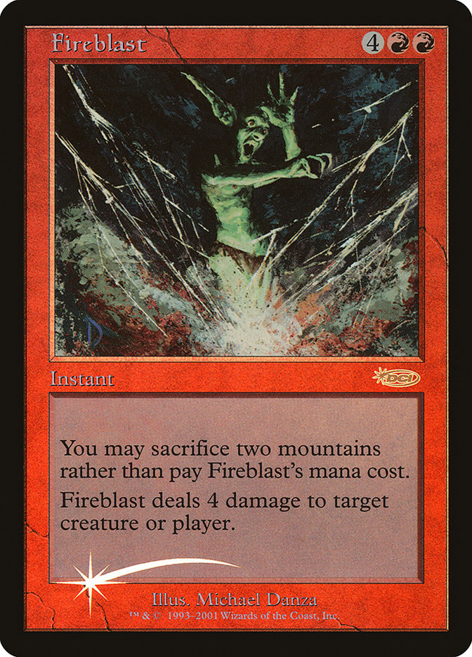 Fireblast [Friday Night Magic 2001] | Black Swamp Games