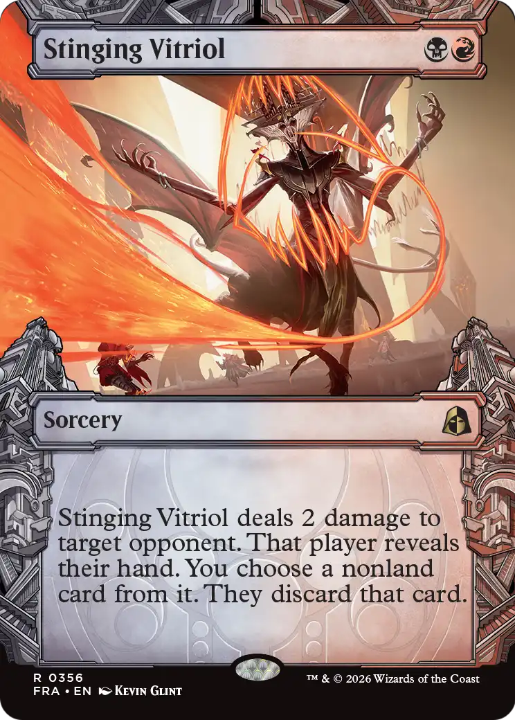 Stinging Vitriol (Showcase) [Reality Fracture] | Black Swamp Games
