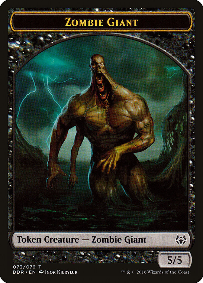 Zombie Giant Token [Duel Decks: Nissa vs. Ob Nixilis] | Black Swamp Games