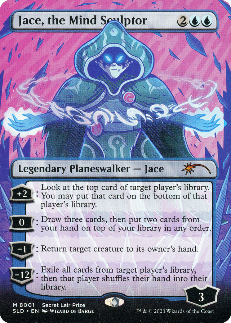 Jace, the Mind Sculptor (Borderless) [Secret Lair Drop Promos] | Black Swamp Games