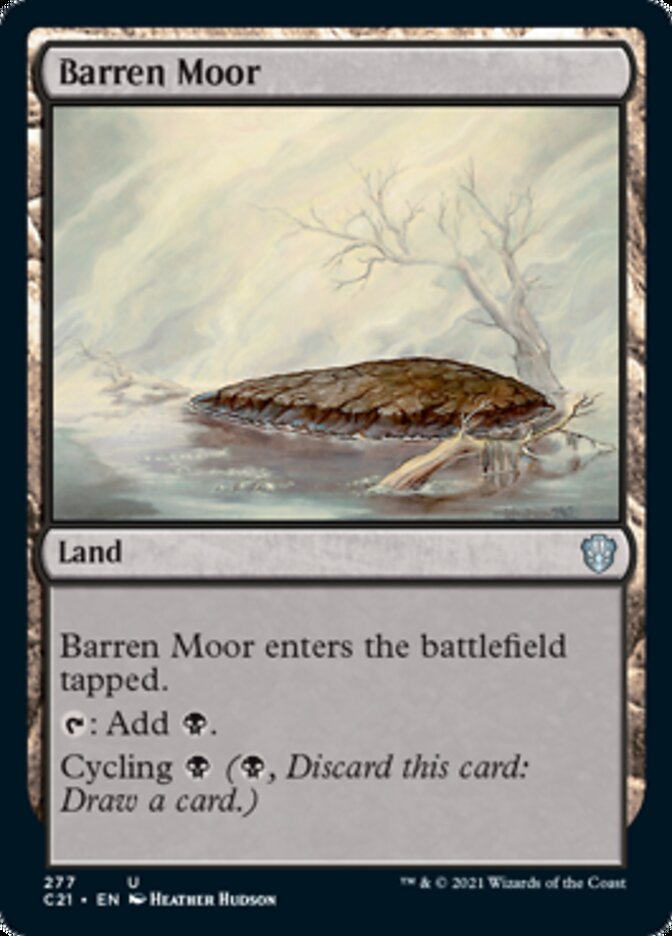 Barren Moor [Commander 2021] | Black Swamp Games