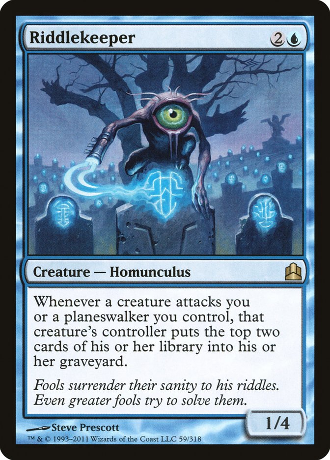 Riddlekeeper [Commander 2011] | Black Swamp Games