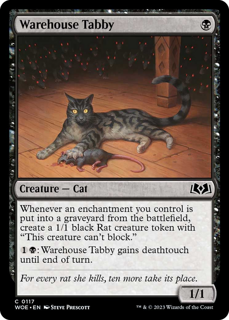 Warehouse Tabby [Wilds of Eldraine] | Black Swamp Games