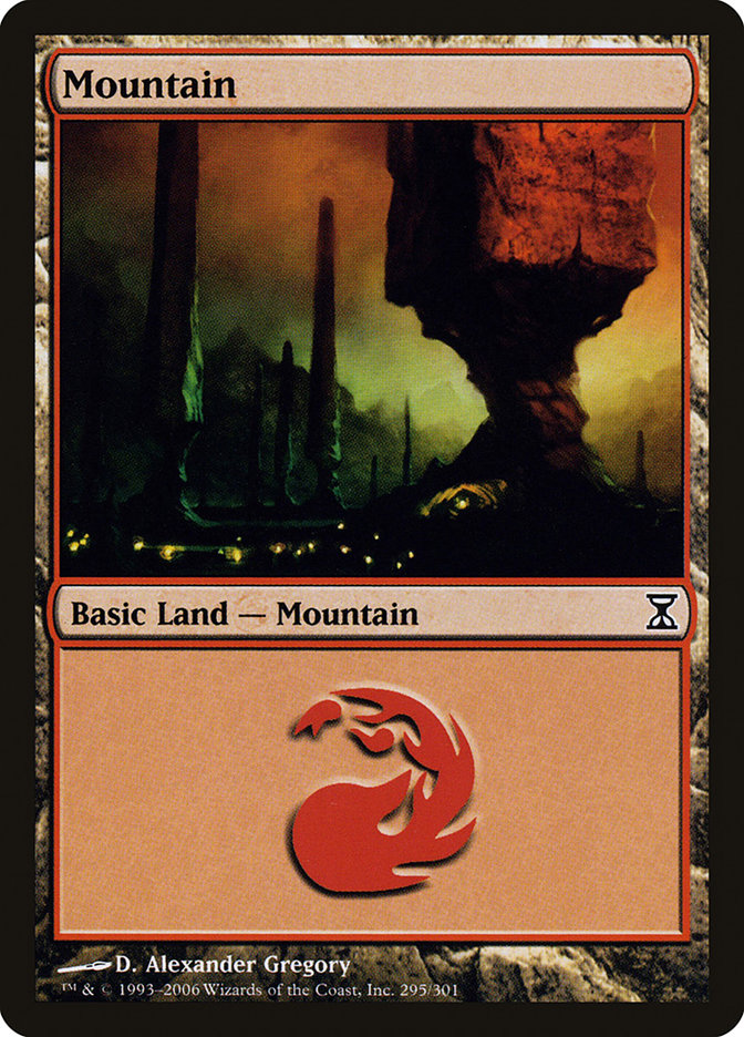 Mountain (295) [Time Spiral] | Black Swamp Games