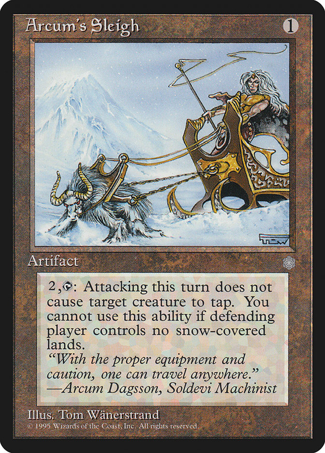 Arcum's Sleigh [Ice Age] | Black Swamp Games