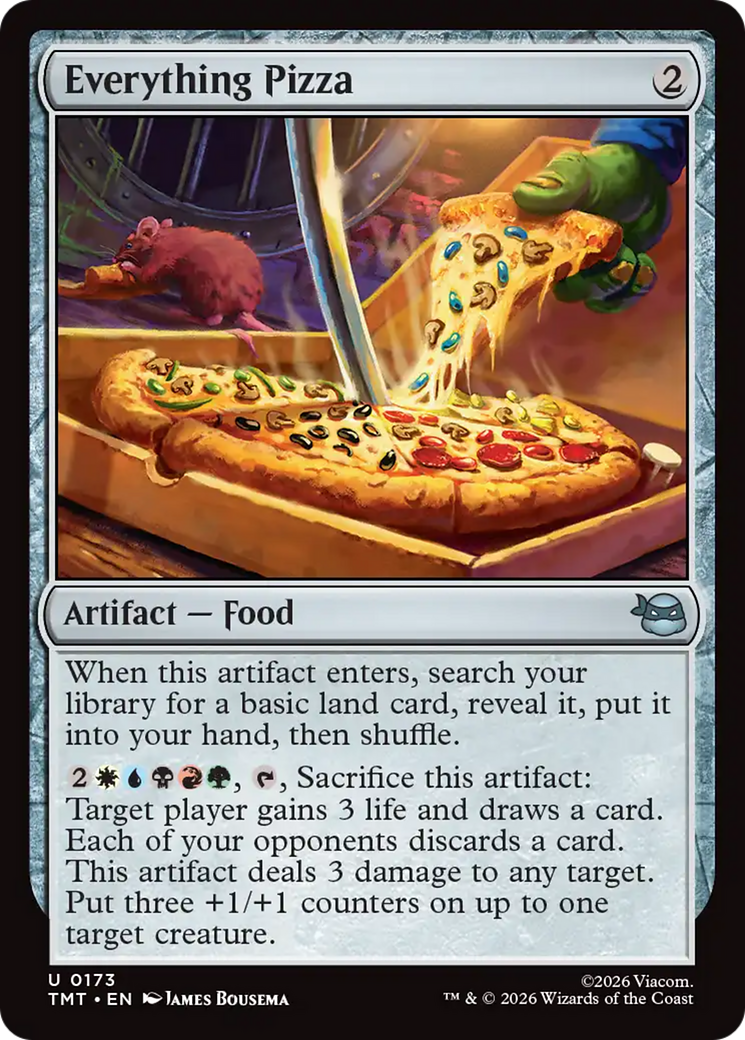 Everything Pizza [Teenage Mutant Ninja Turtles] | Black Swamp Games
