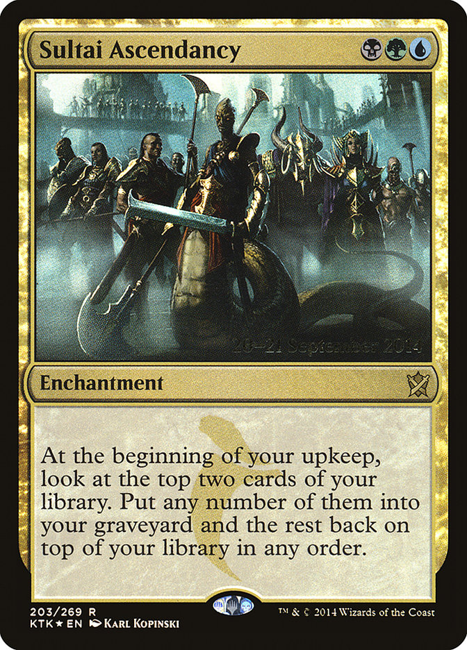 Sultai Ascendancy [Khans of Tarkir Prerelease Promos] | Black Swamp Games